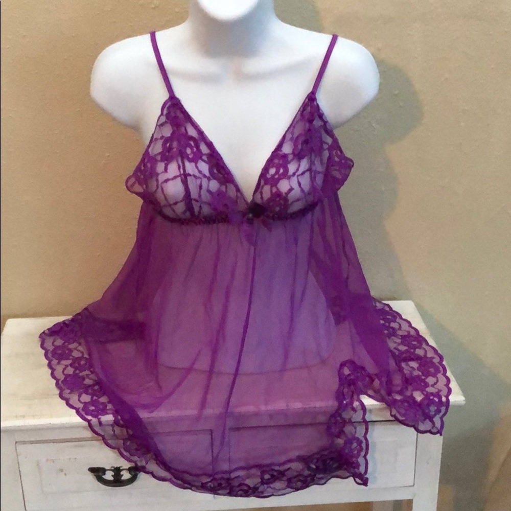 Gorgeous Purple Lingerie